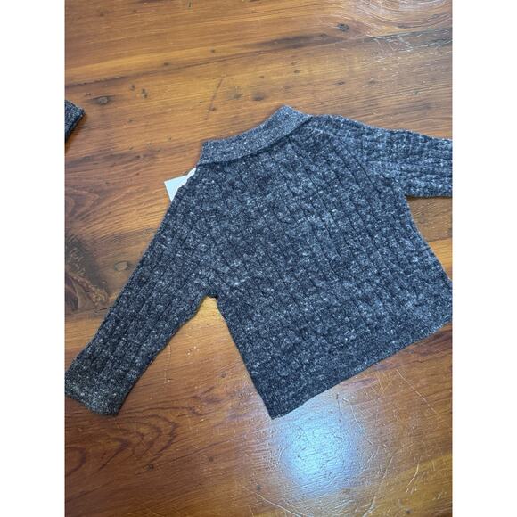 Baby Gap Baby Cable-Knit Sweater Outfit Set Heather Grey 6-12 Months NWT - Picture 8 of 11